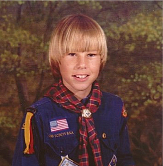 Webelo Scout Michael Bauer